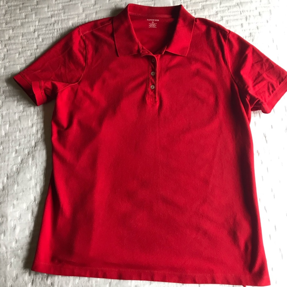 Lands’ End short sleeve polo